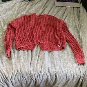 Cropped sweater